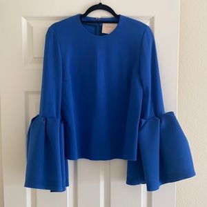 Roksanda bell sleeve top